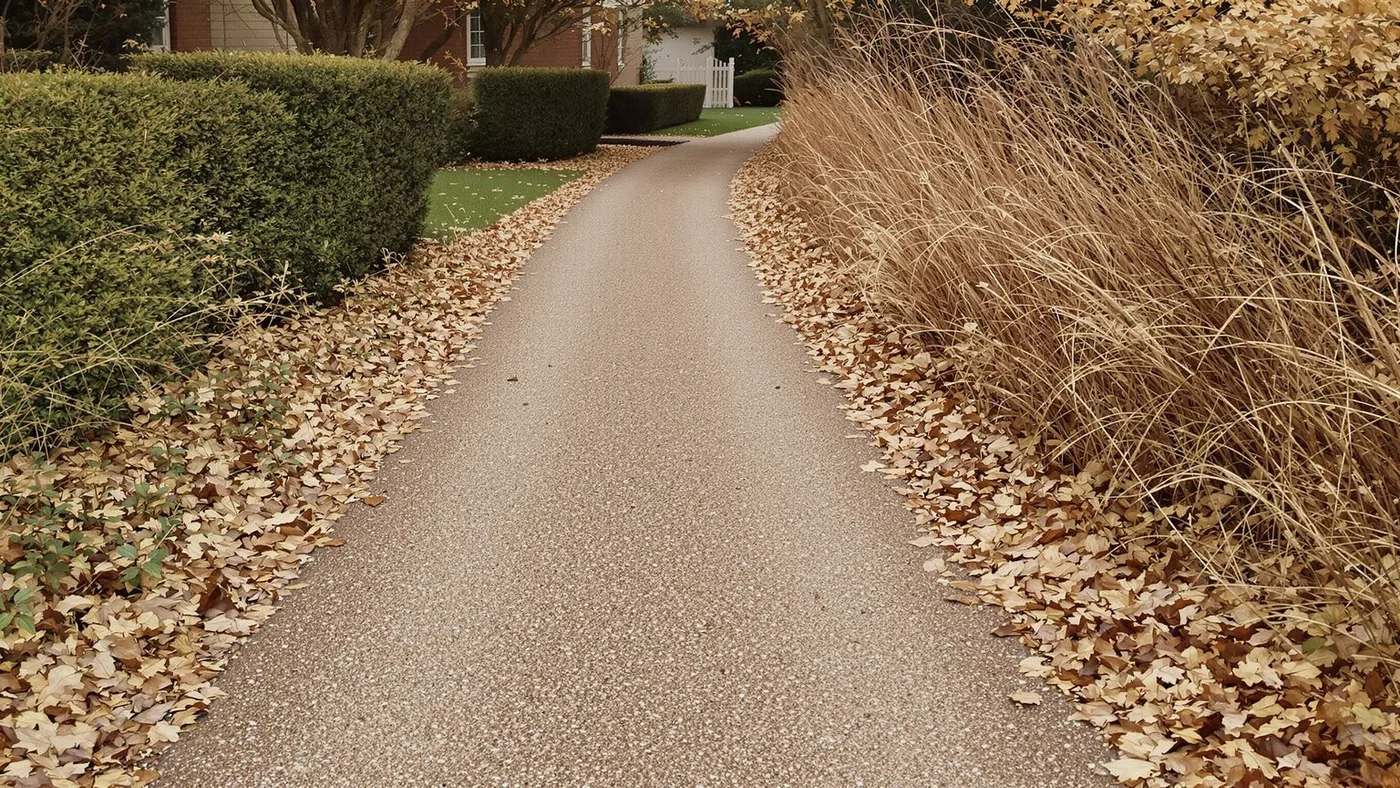 Garden path splitting into two directions, one clear and one overgrown, showing repairable distance vs chronic emotional absence